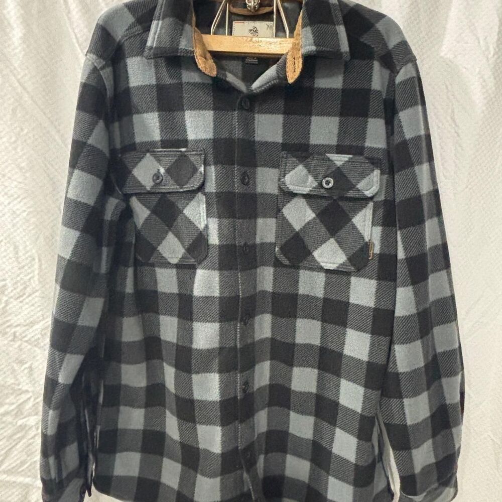 Legendary-whitetails Men's Grey and Black Shirt